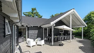 Terrasse von Helsinge Aktivhus