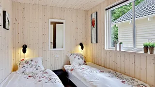 Schlafzimmer in Gilleleje Aktivhus