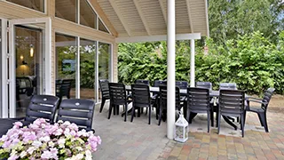 Terrasse von Gilleleje Aktivhus