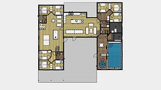 Grundriss von Asserbo Aktivhus