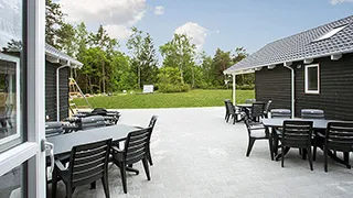 Terrasse von Skånstrøm Poolhus