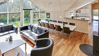 Essbereich in Hornbæk Aktivhus