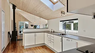 Küche in Hornbæk Aktivhus