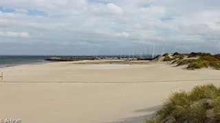 Strand in der Nähe von Hornbæk Aktivhus