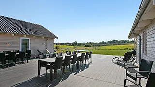 Terrasse von Vejby Aktivhus