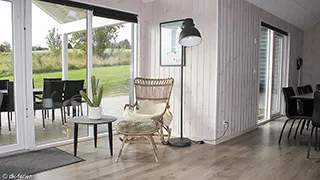 Wohnzimmer von Olsens Poolhus