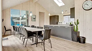 Essbereich in Olsens Poolhus