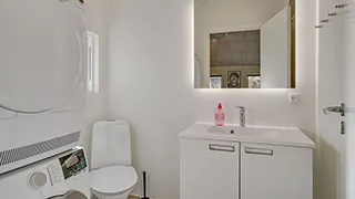 Badezimmer in Vipstjerte Poolhus