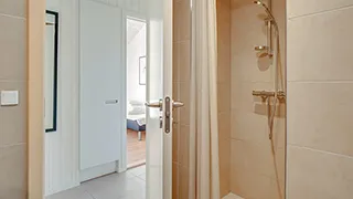 Badezimmer in Vipstjerte Poolhus