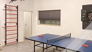 Tischtennisplatte  Hesselhøj Poolhus
