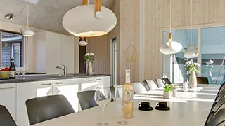 Essbereich in Bøllejung Aktivhus