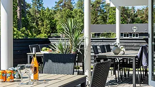 Terrasse von Bøllejung Aktivhus