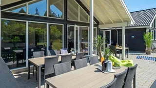 Terrasse von Bøllejung Aktivhus