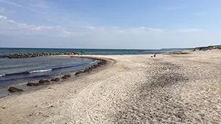 Strand in der Nähe von Bøllejung Aktivhus