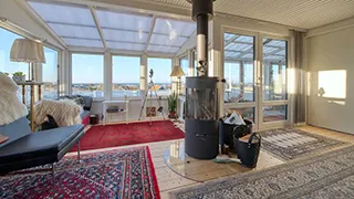 Ofen in Karrebæks Hyggehus