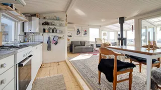 Küche in Karrebæks Hyggehus