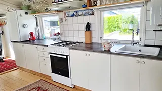 Küche in Karrebæks Hyggehus