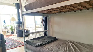 Schlafzimmer in Karrebæks Hyggehus
