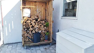 Terrasse von Karrebæks Hyggehus