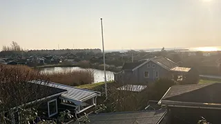 Ausblick von Karrebæks Hyggehus