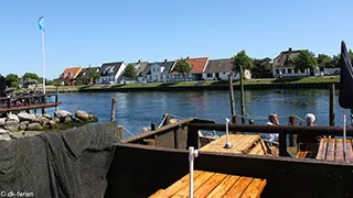 Hafen in der Nähe von Karrebæks Hyggehus