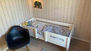 Schlafzimmer in Sommerhus Kobæk