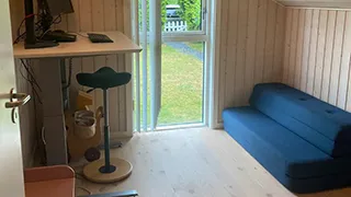 Schlafzimmer in Sommerhus Kobæk