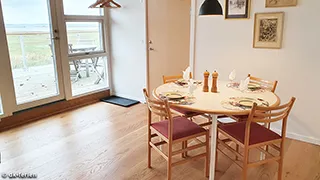 Essbereich in Havørn Lejlighed