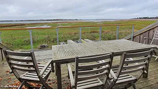 Terrasse von Havørn Lejlighed