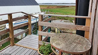 Terrasse von Havørn Lejlighed