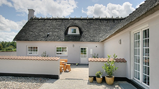 Terrasse von Ejsingholm Aktivhus