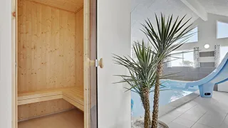 Sauna in Hjorte Poolhus