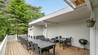 Terrasse von Ahorn Poolhus