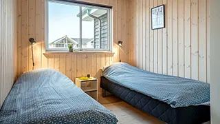 Schlafzimmer in Spøttrup Gruppehus