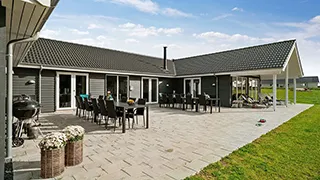 Terrasse von Spøttrup Gruppehus