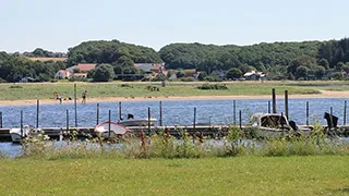 Hafen in der Nähe von Virksund Aktivhus