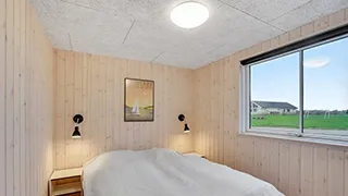 Schlafzimmer in Spøttrup Poolhus