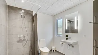 Badezimmer in Spøttrup Poolhus