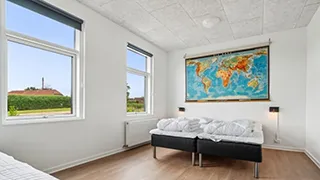 Schlafzimmer in Rødding Gruppehus