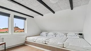 Schlafzimmer in Rødding Gruppehus