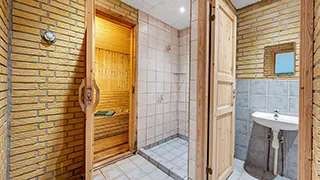 Badezimmer in Jægerspris Gruppehus