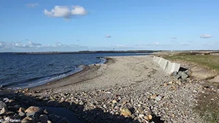 Strand in der Nähe von Madsens Spahus