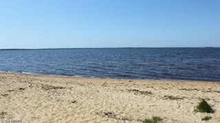 Strand in der Nähe von Bork Havn Hyggehus