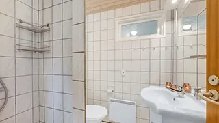 Badezimmer in Halby Fjordhus
