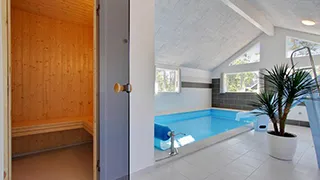 Sauna in Snogebæk Poolhus