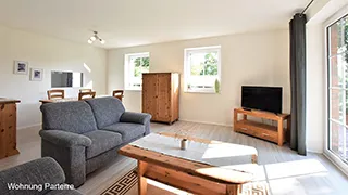 Wohnzimmer von Haus Feldmark