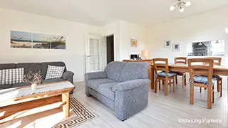Wohnzimmer von Haus Feldmark