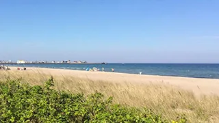 Strand in der Nähe von Olpenitz Poolhaus