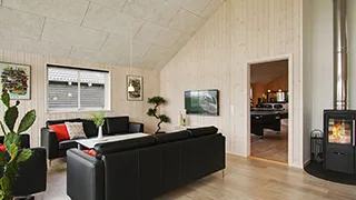 Wohnzimmer von Schleswig Poolhaus