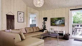 Wohnzimmer von Schwansen Poolhaus